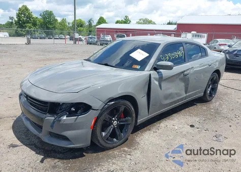 2018 Dodge Charger R/T Rwd из США, поврежденный, VIN 2C3CDXCT5JH176933